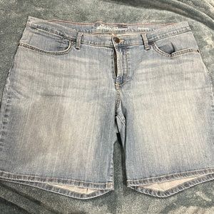 Eddie Bauer Boyfriend Denim Shorts